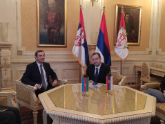 28. februar 2022. Predsednik Narodne skupštine i ambasador Republike Azerbejdžan u Republici Srbiji